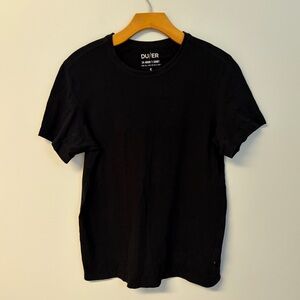 DUER Black Short Sleeve Men's 24 hour tee Du/er